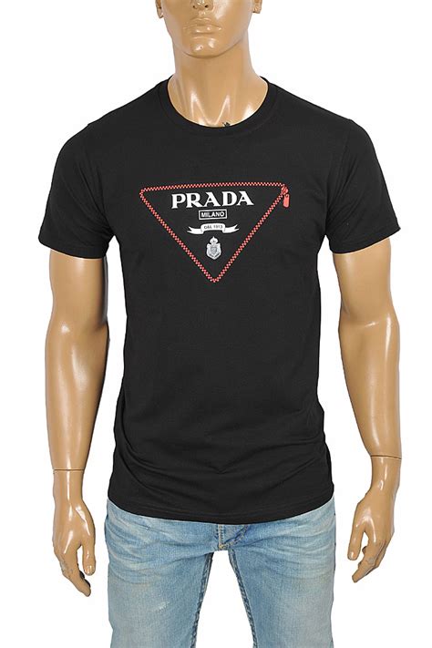 t shirt prada men|prada men's t shirts cheap.